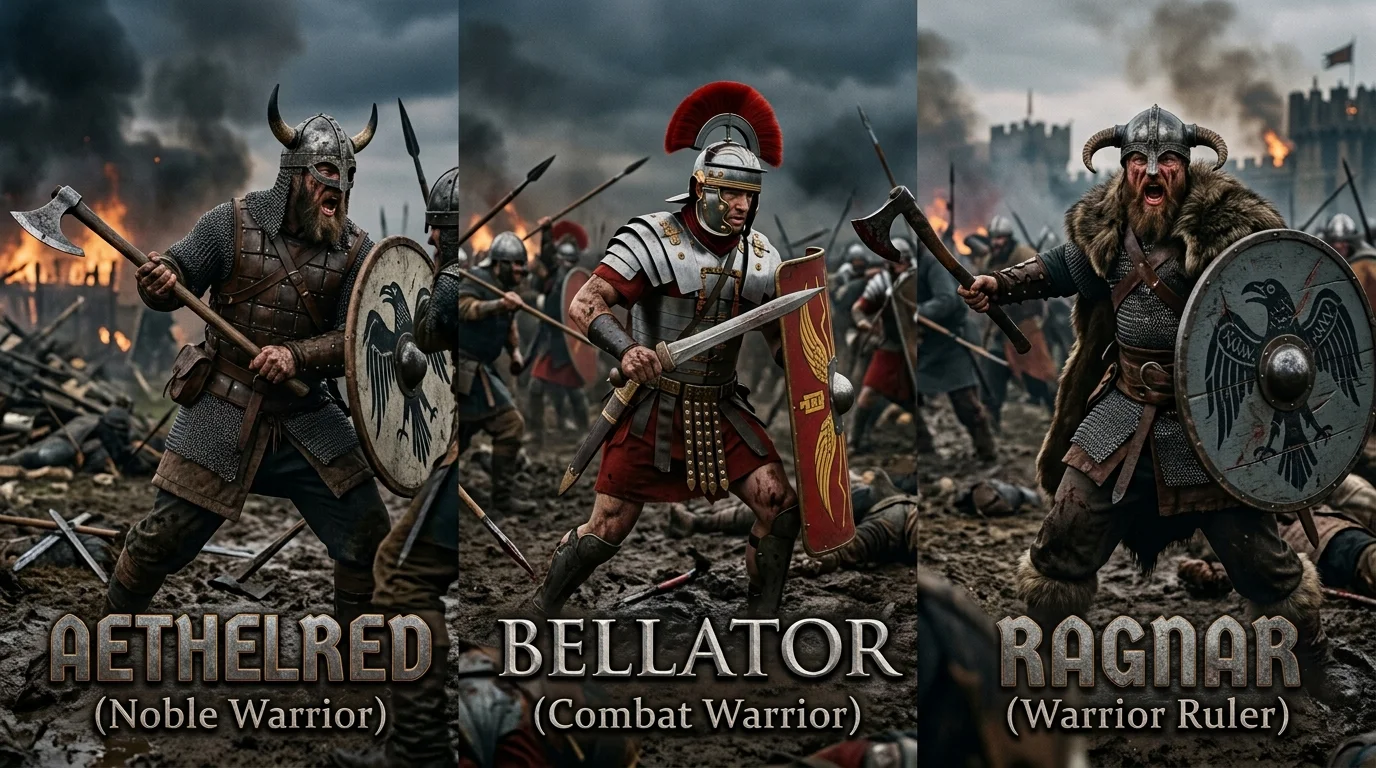 Boy Names That Mean Combat Warrior