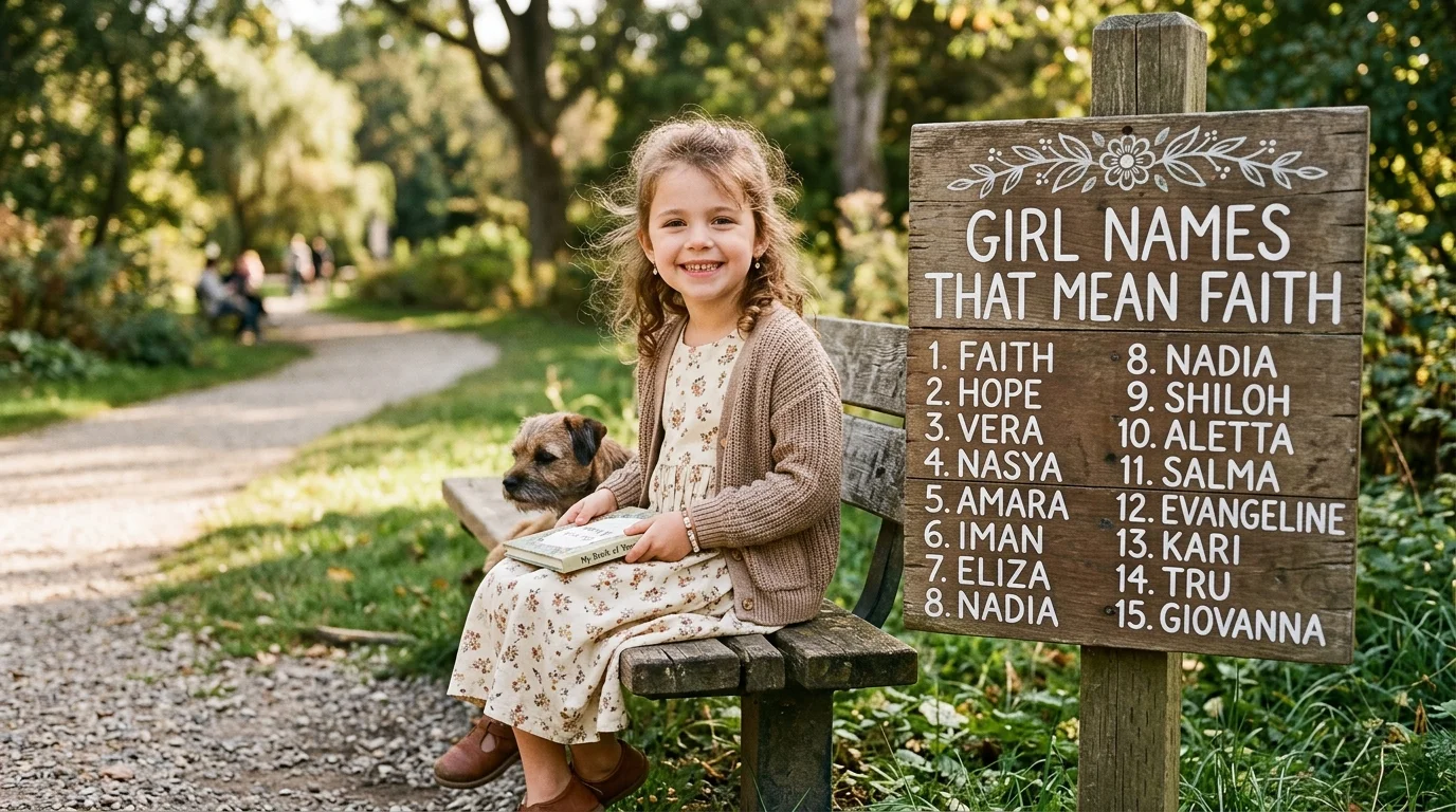 Girl Names That Literally Mean Faith or Belief