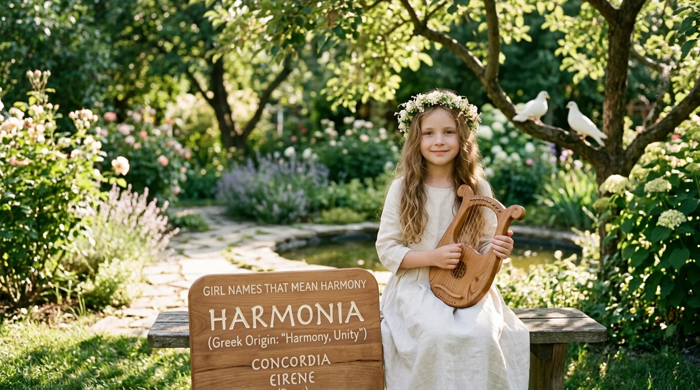 Girl Names That Mean Harmony