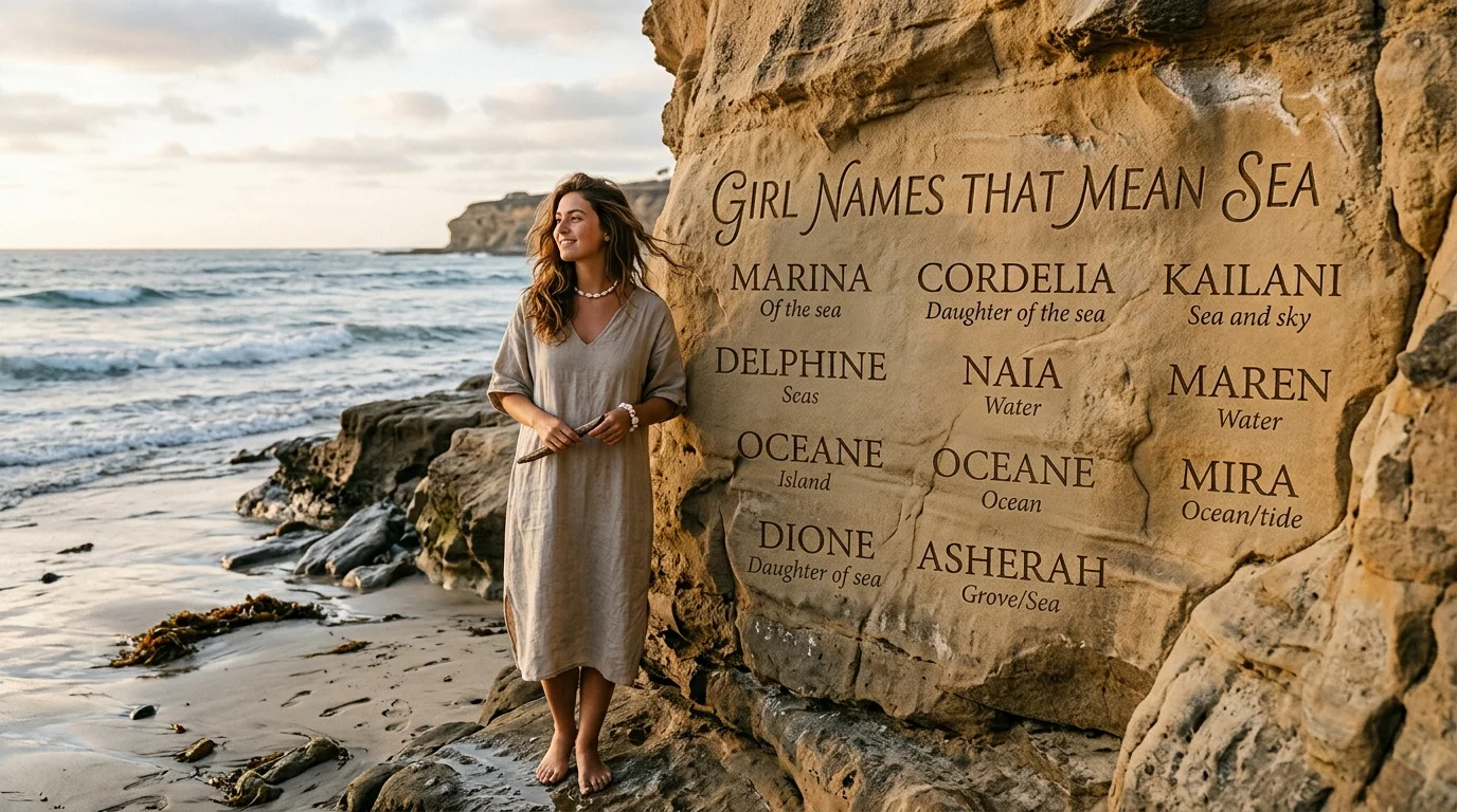 Girl Names That Mean Sea or Ocean