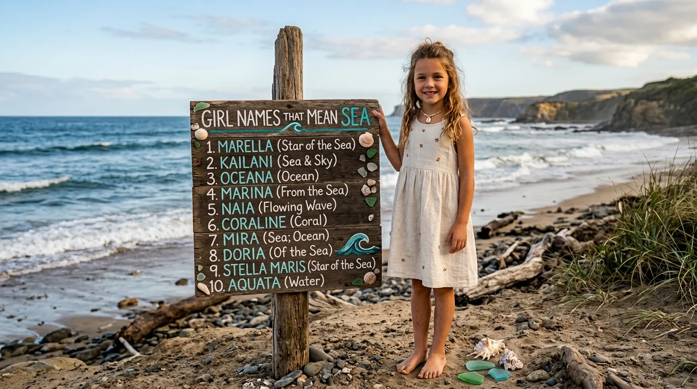 Girl Names That Symbolize Ocean Beauty