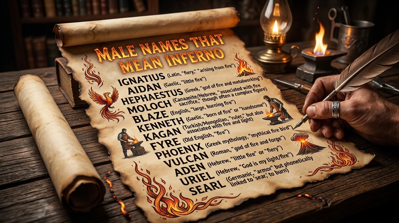 Names Inspired by the Sun and Heat