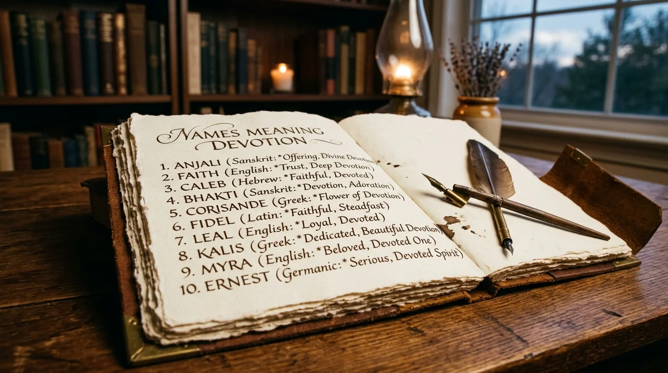 Names That Mean Devotion or Faithfulness