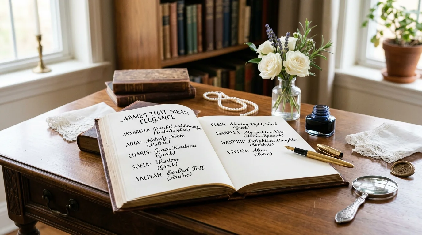 Names That Mean Elegance or Grace