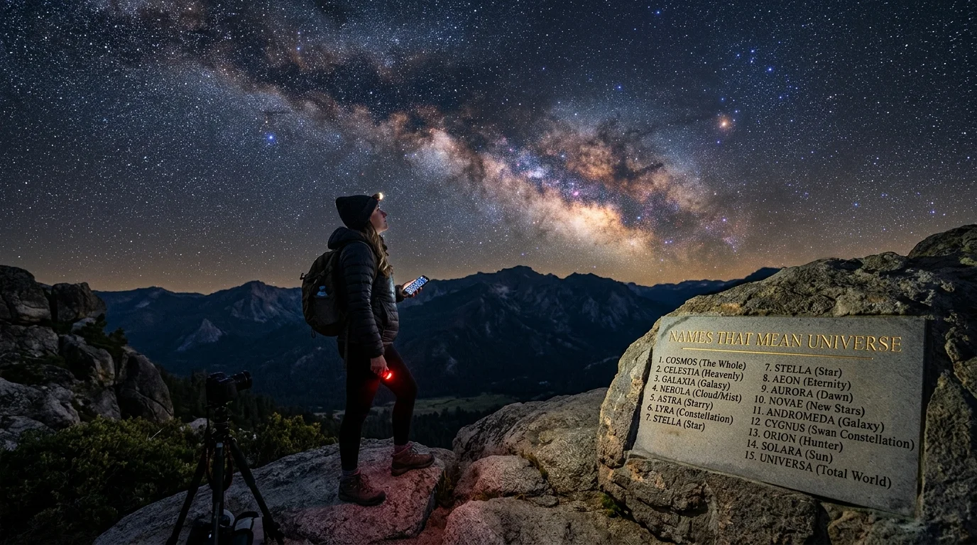 Names That Mean Universe or Cosmos
