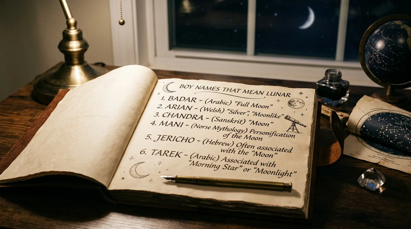 Names That Symbolize Moonlight and Serenity
