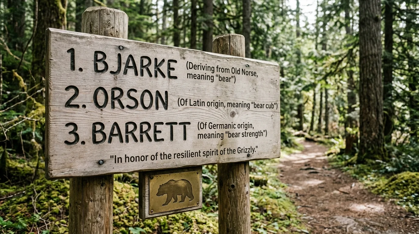 Short Grizzly-Inspired Names