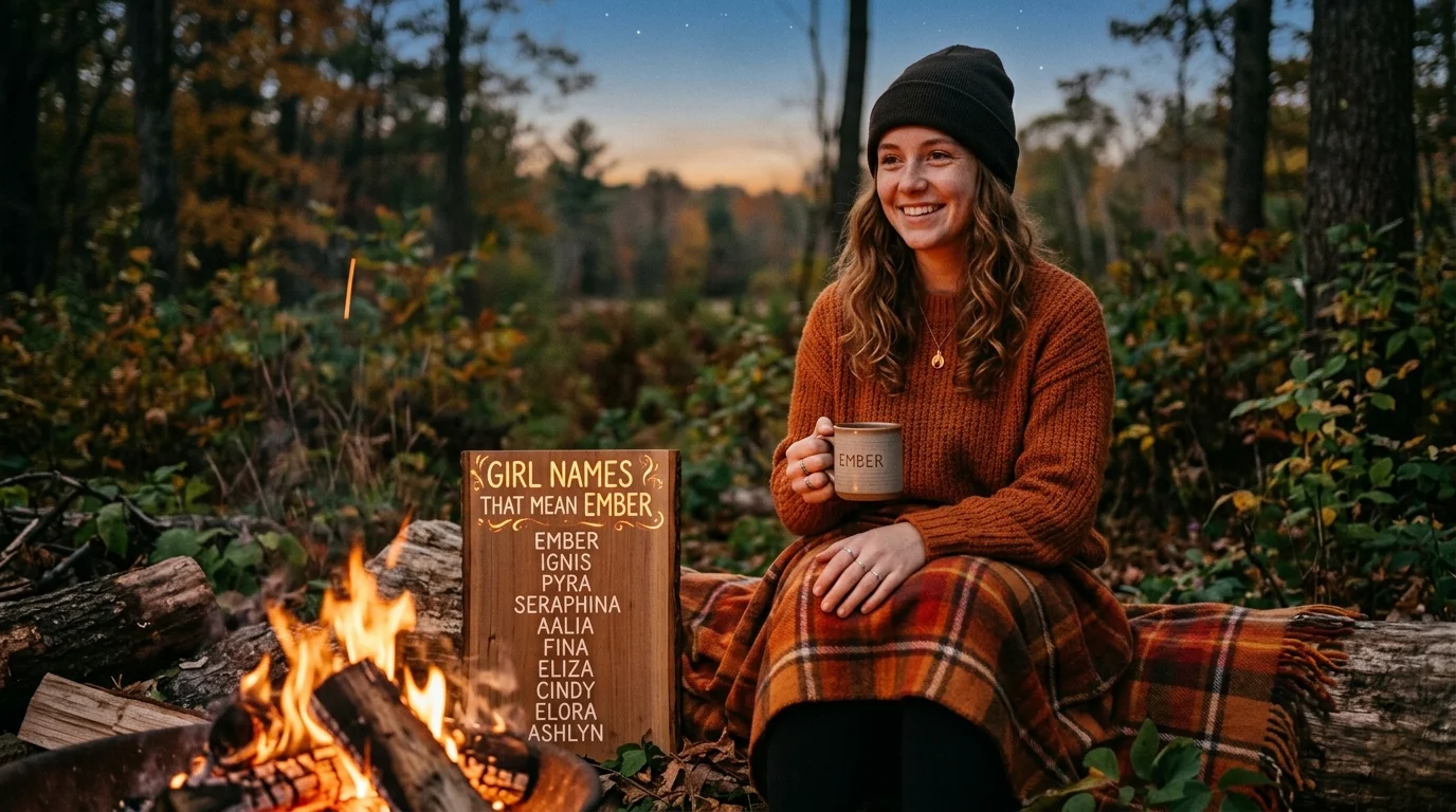 Beautiful Girl Names Inspired by Fire and Warmth