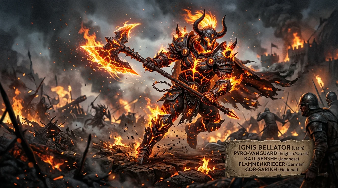 Boy Names That Mean Blaze Warrior