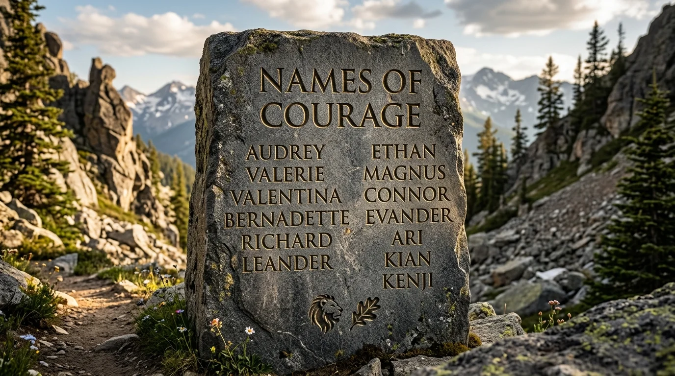 Boy Names That Mean Courage