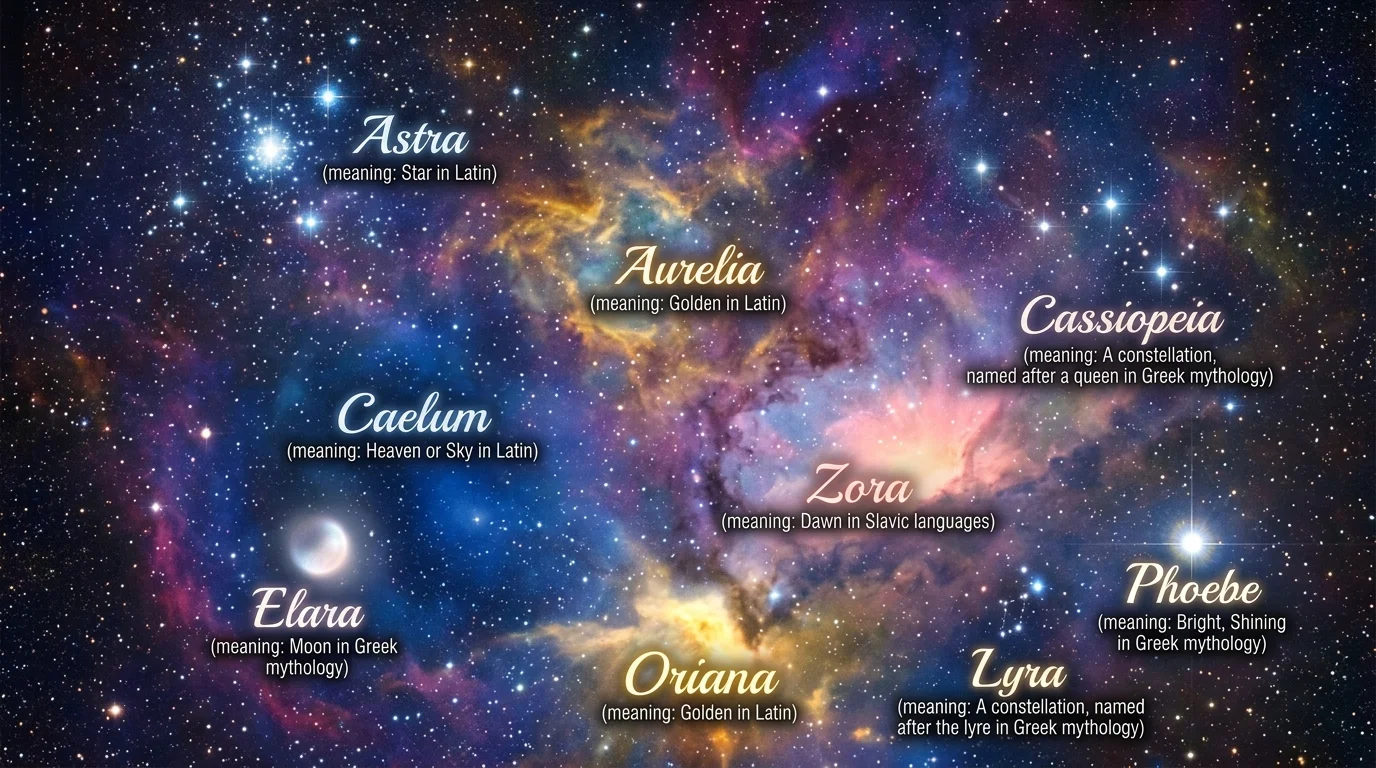 Boy Names That Mean Heavenly Lights