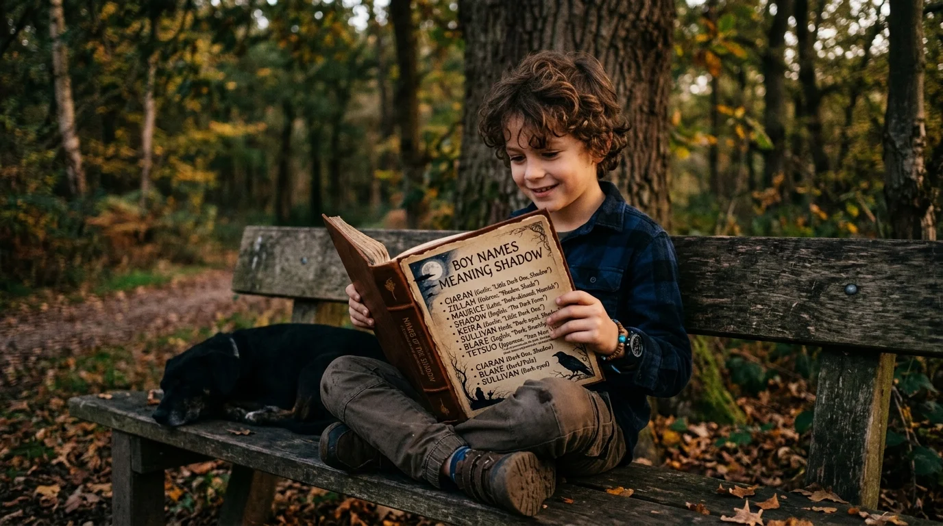 Boy Names That Mean Shadow or Darkness