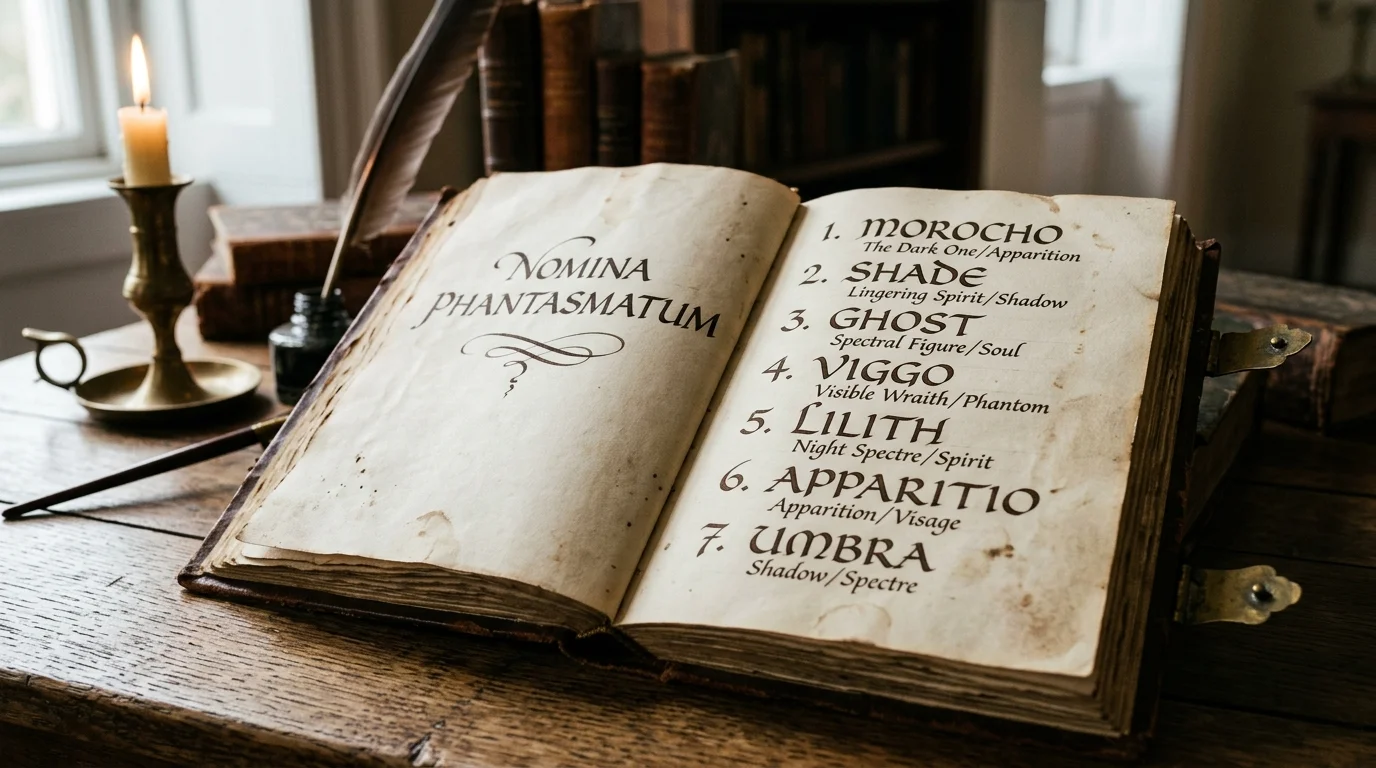 Boy Names That Symbolize Phantom or Spirit