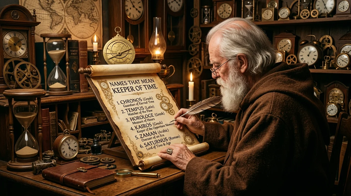 Celestial Names Inspired by the Passage of Time