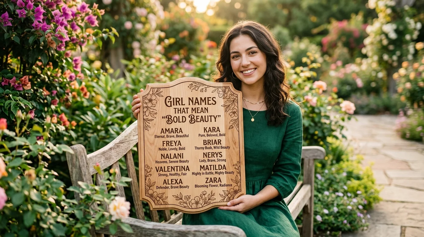 Classic Girl Names That Mean Bold Beauty