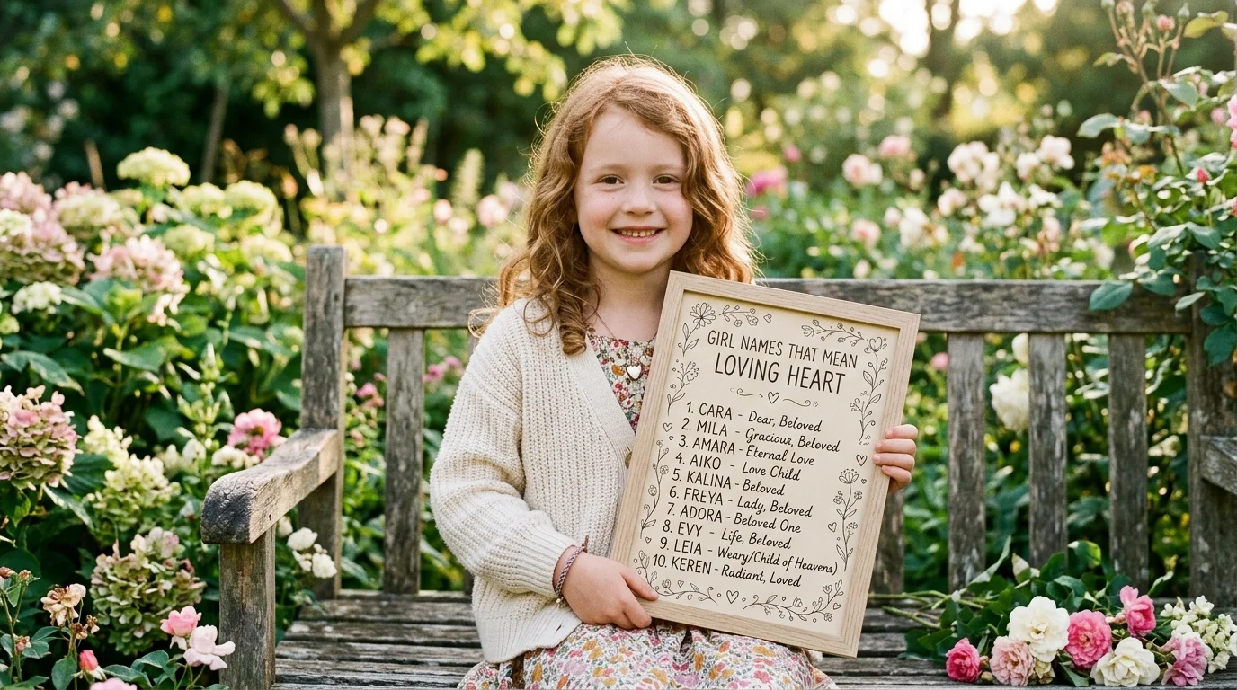 Classic Girl Names That Mean Loving Heart