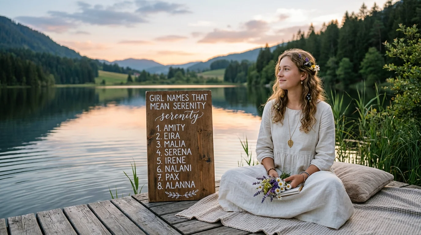 Classic Girl Names That Mean Serenity