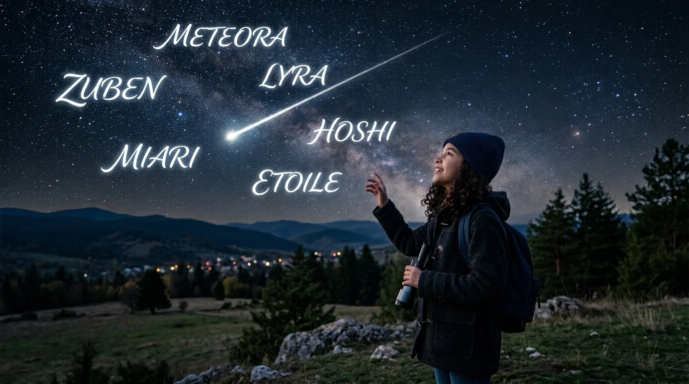 Girl Names Inspired by Shooting Stars