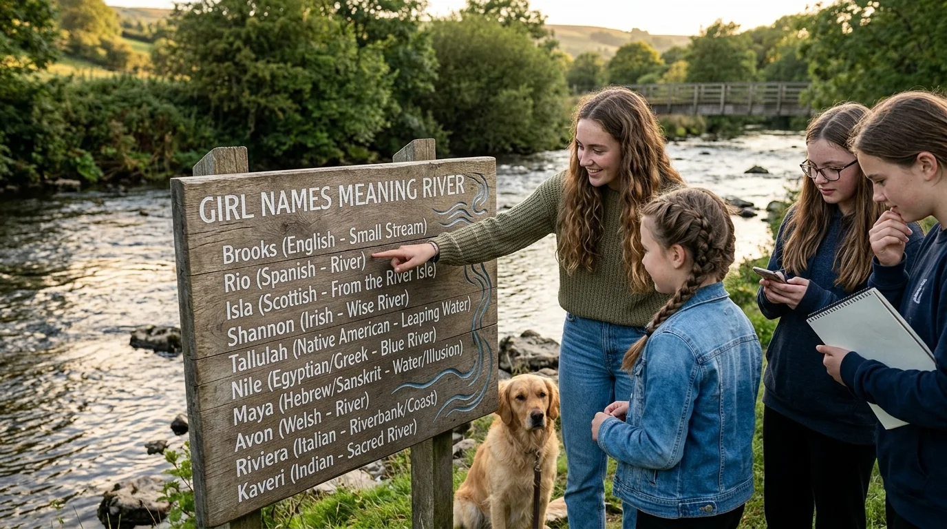 Girl Names That Literally Mean River