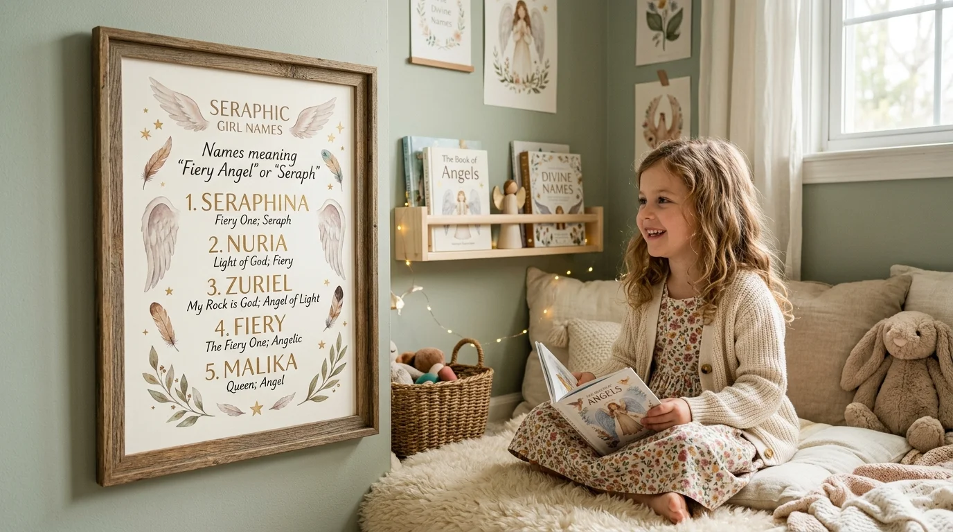 Girl Names That Mean Angel or Seraph