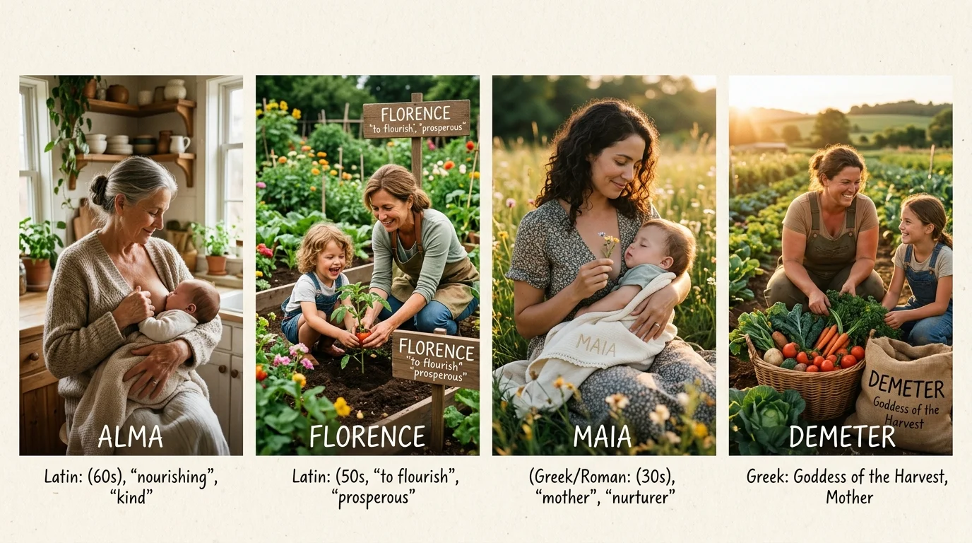 Girl Names That Mean Nurturer