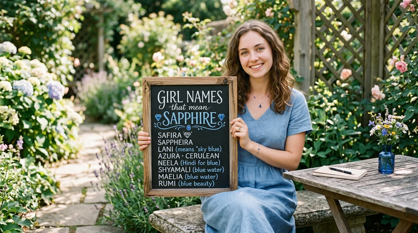 Girl Names- That Mean Sapphire