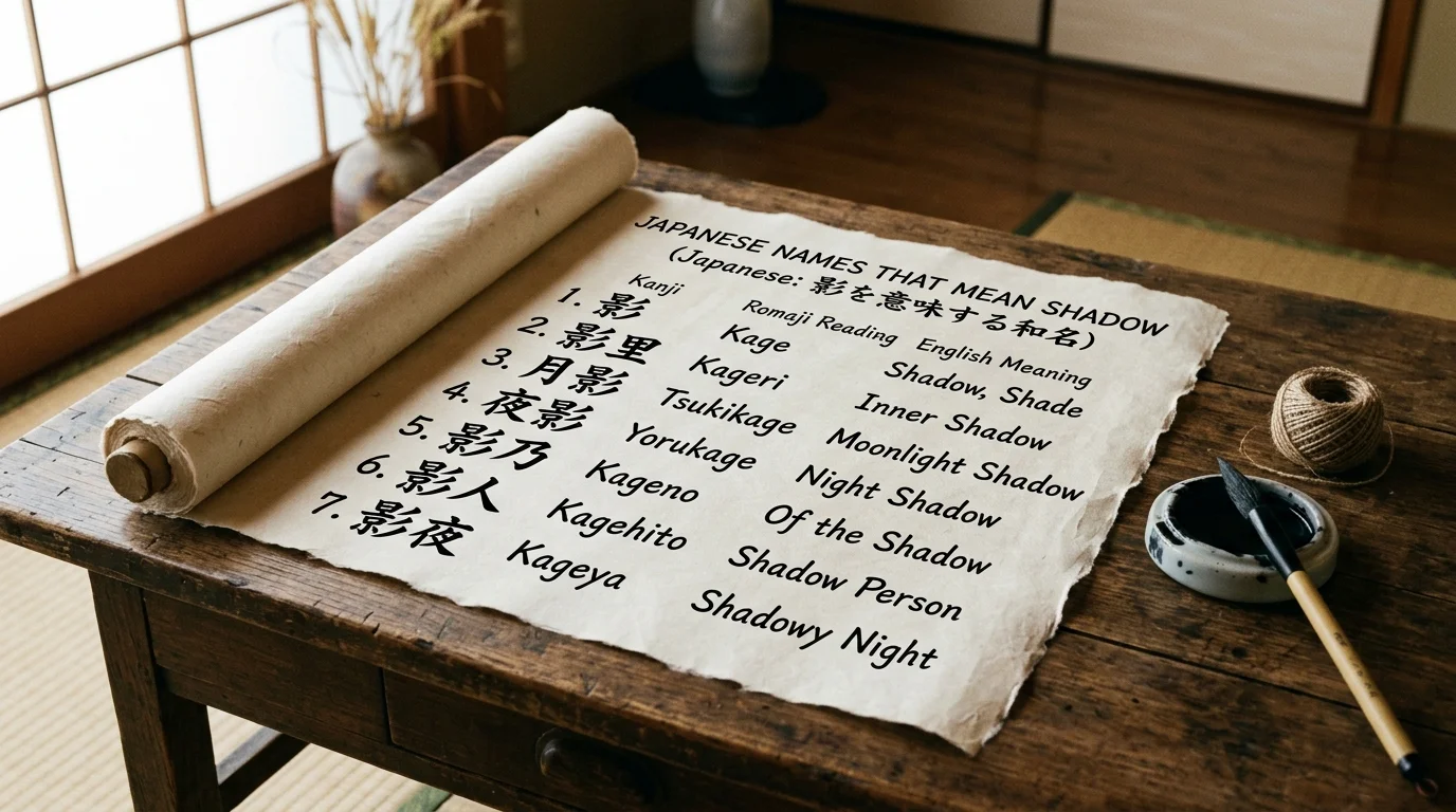 Japanese Names That Mean