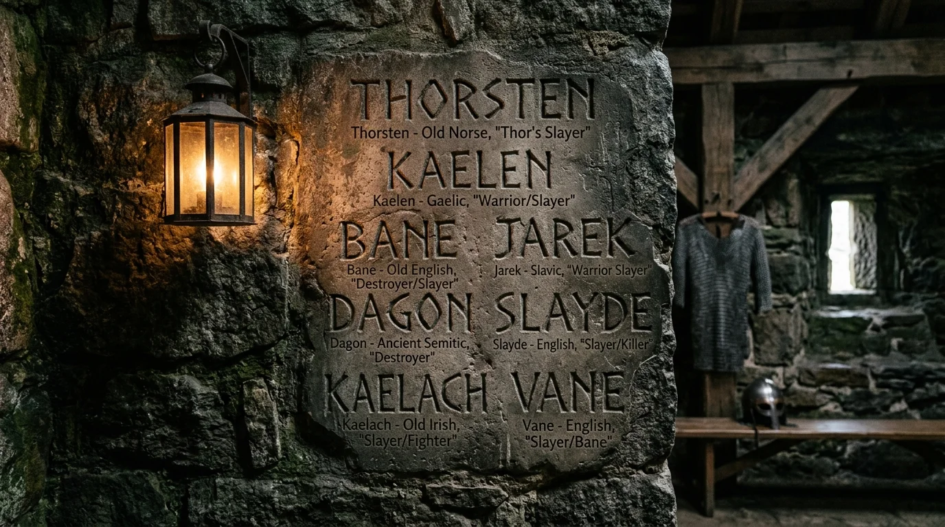 Names That Mean Slayer, Warrior