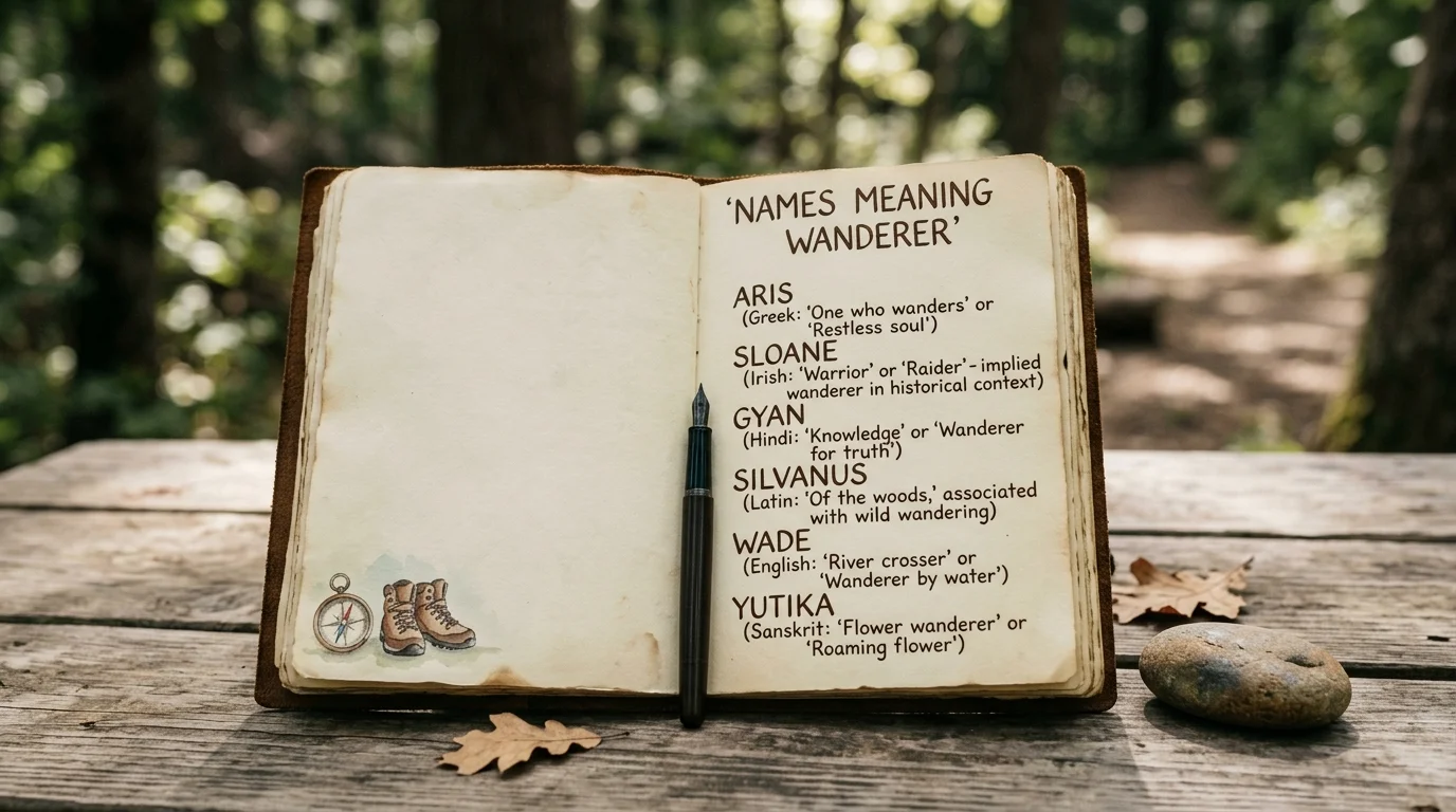 Names That Mean Wanderer or Traveler