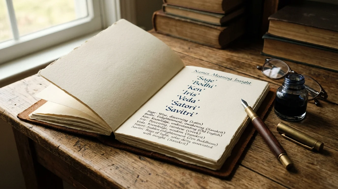 Names That Symbolize Vision and Understanding