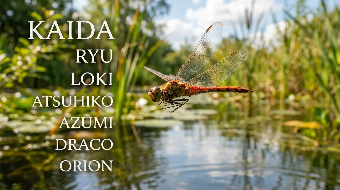 Rare Dragonfly-Inspired Names