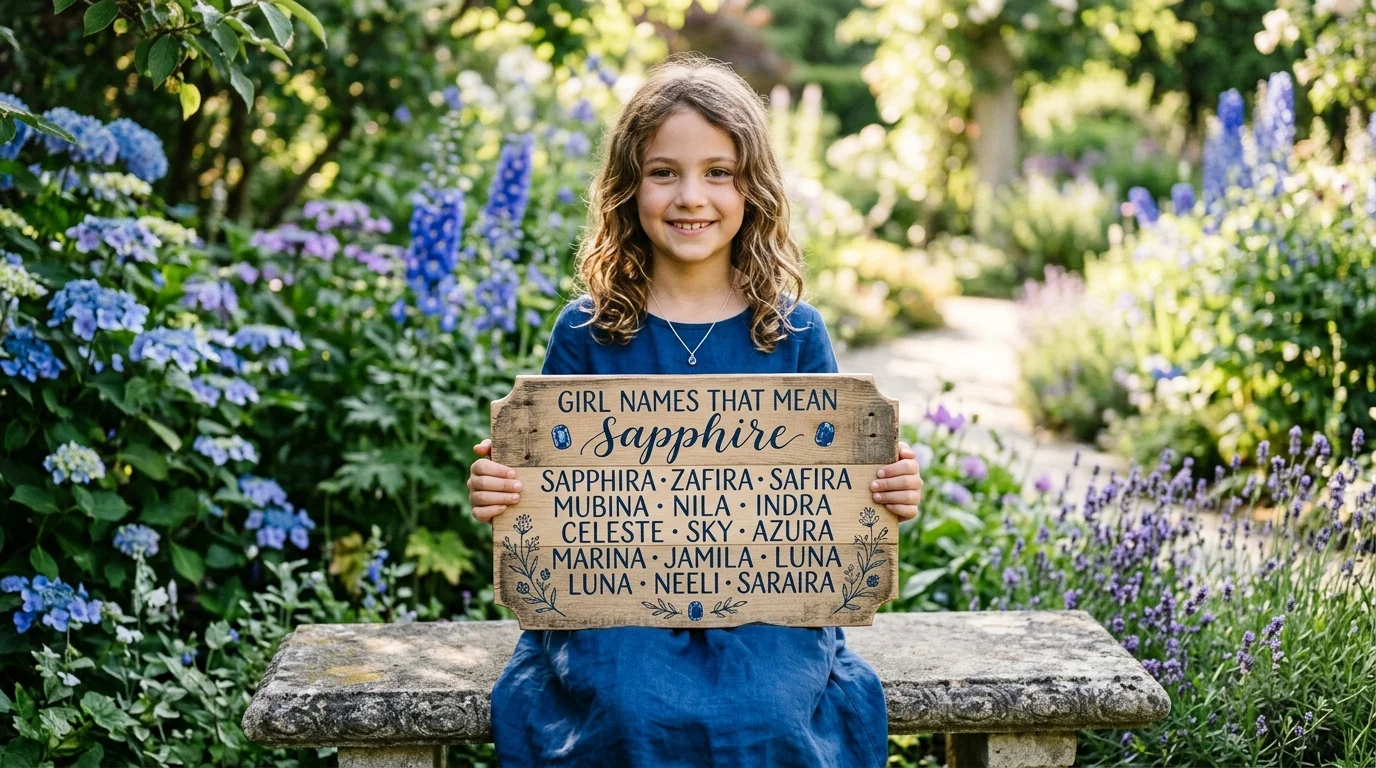 Rare Girl Names Inspired by Sapphire
