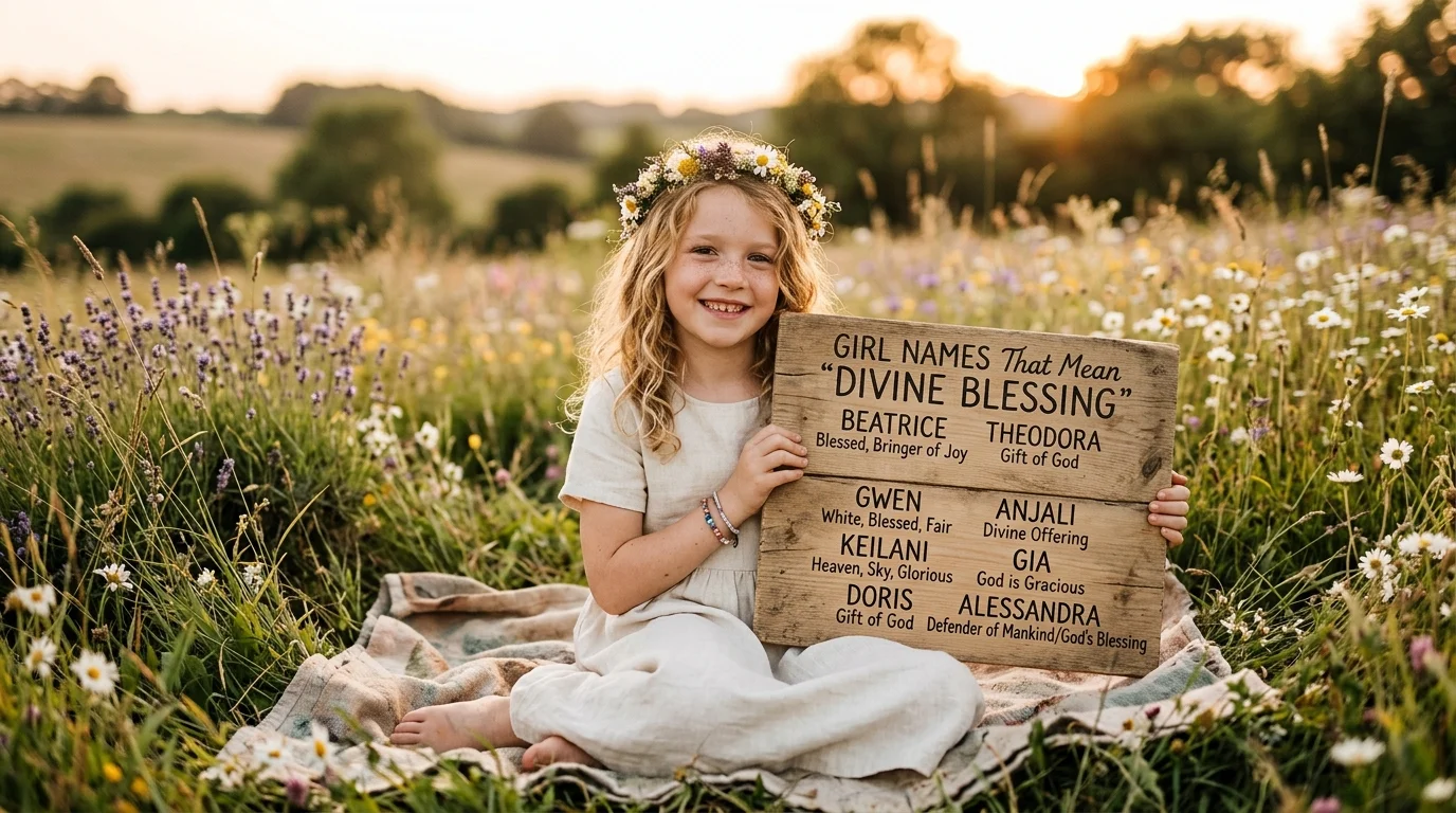 Rare Girl Names That Mean Divine Blessing