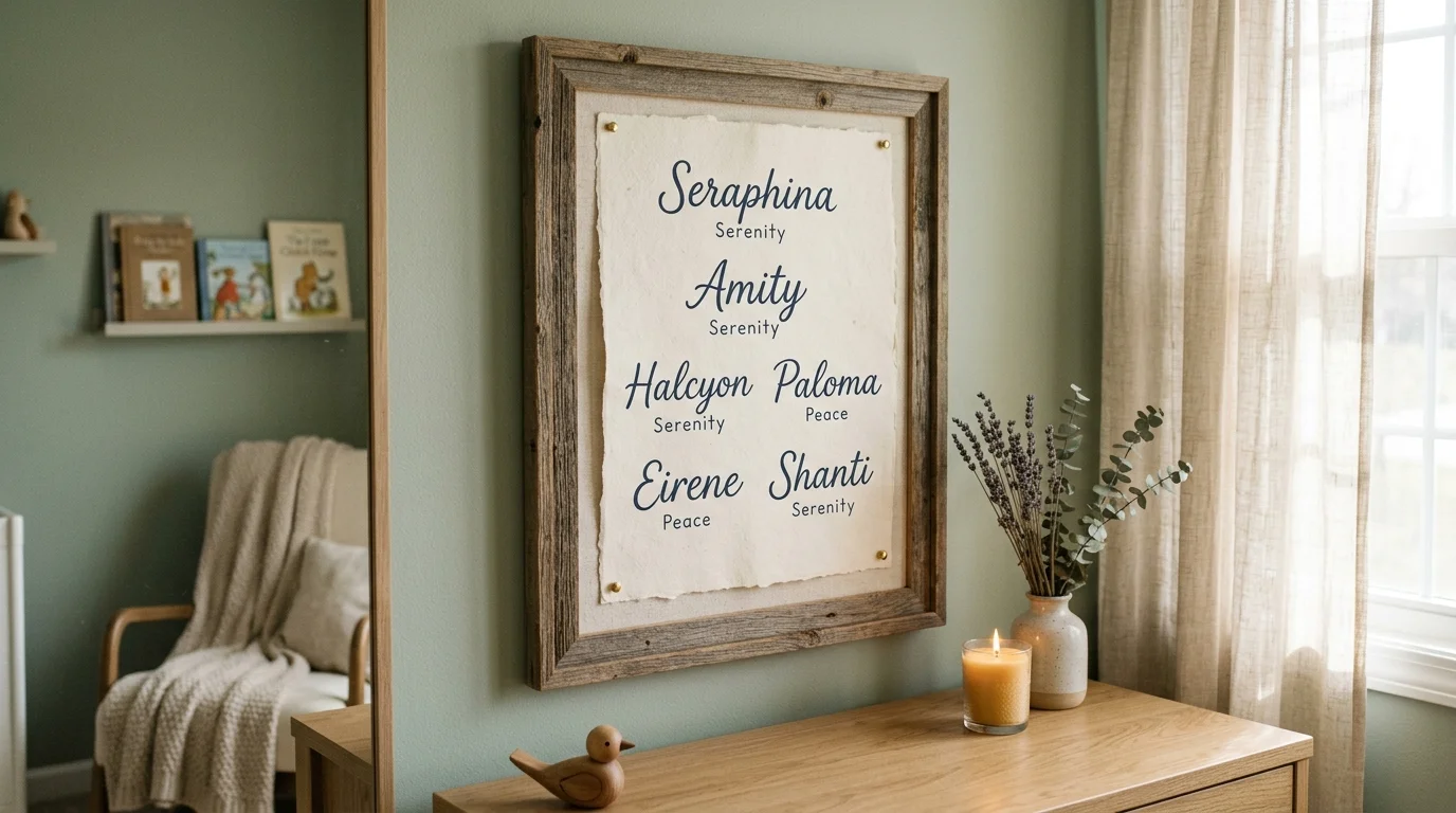Rare Girl Names That Mean Serenity