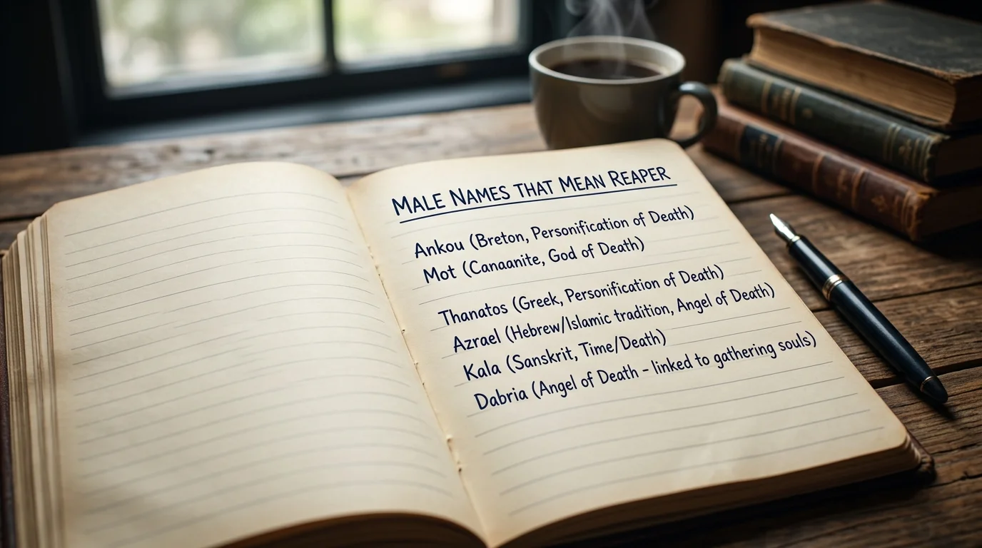 Rare Male Names Associated With the Reaper