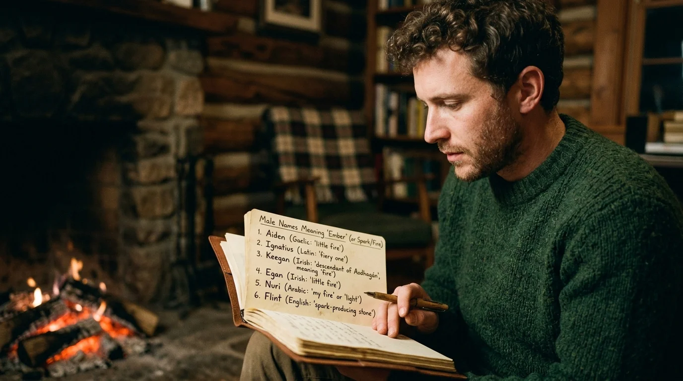 Rare Male Names That Mean Ember