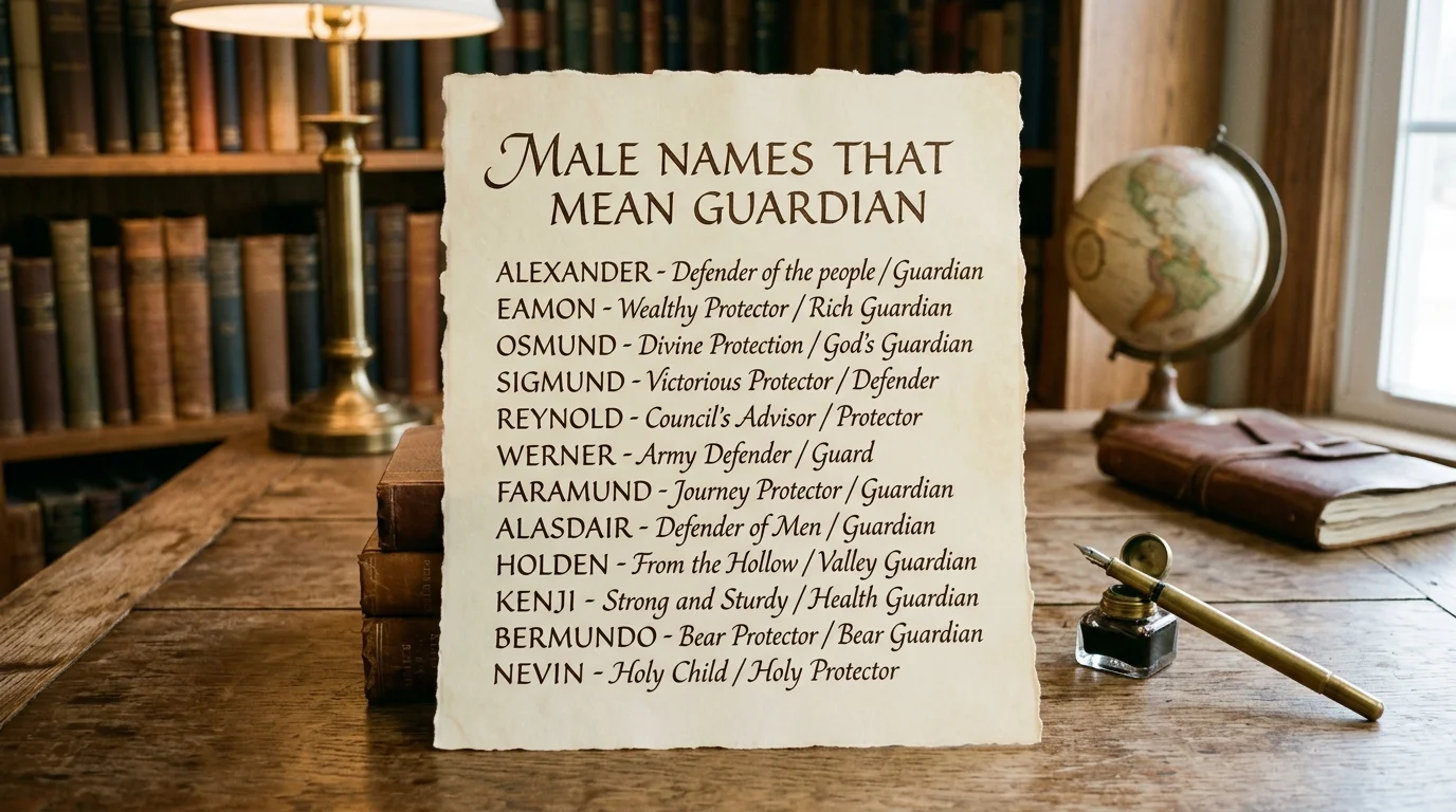 Rare Male Names That Mean Guardian