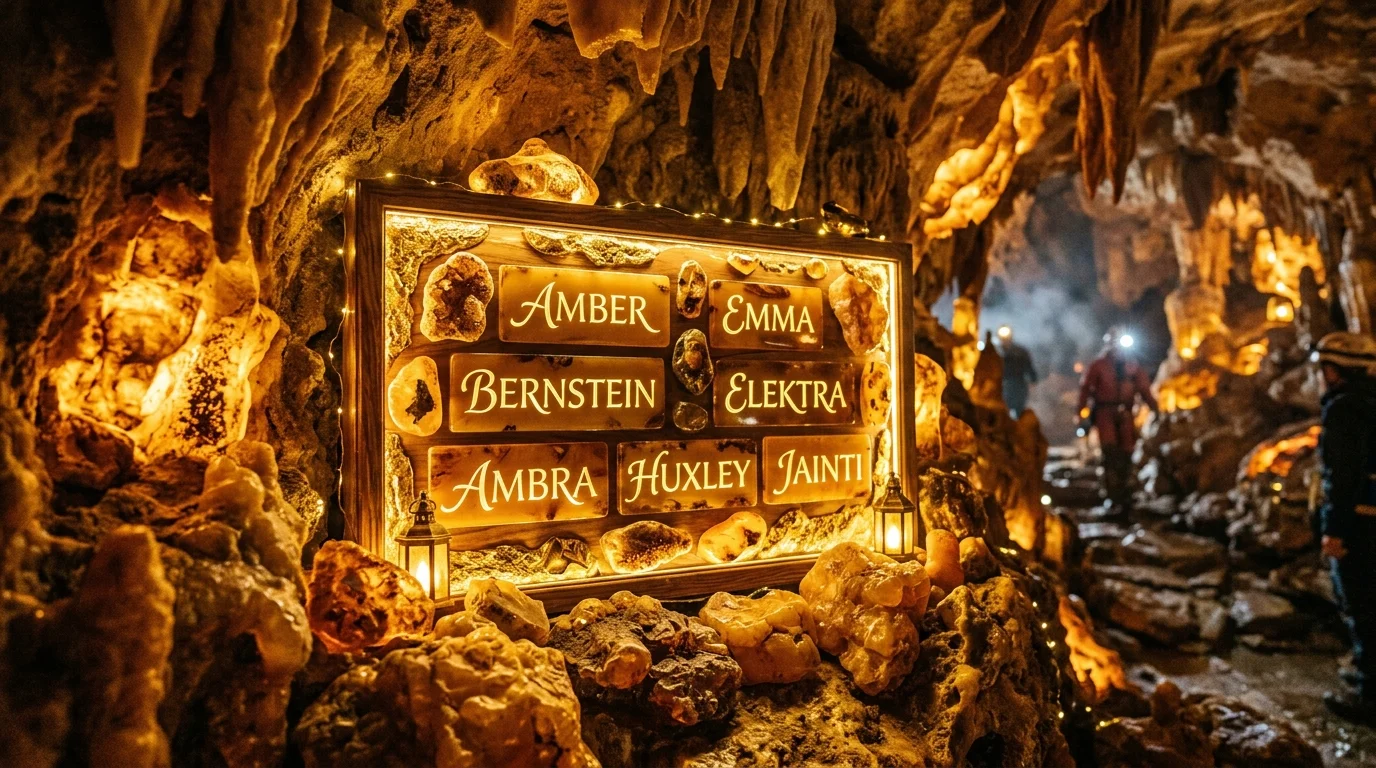Rare Names Inspired by Amber