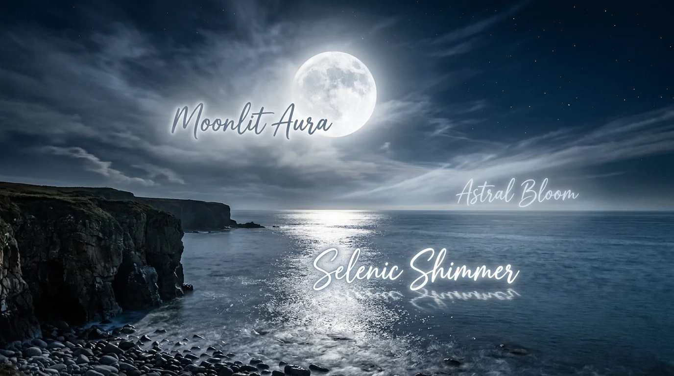 Rare Names Inspired by Lunar Glow