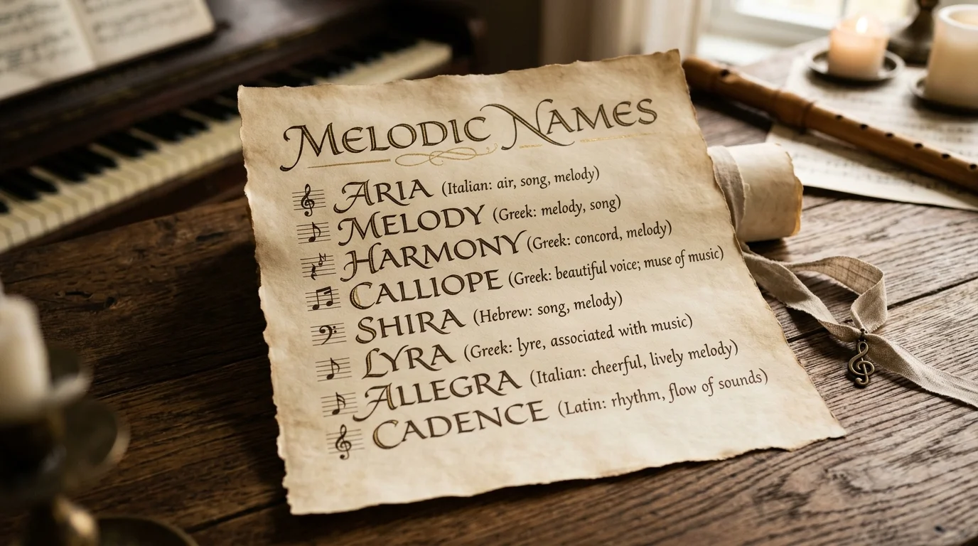 Rare Names That Mean Melody