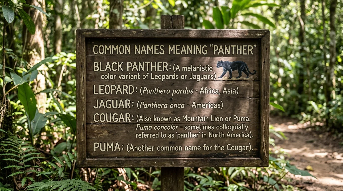 Rare Names That Mean Panther