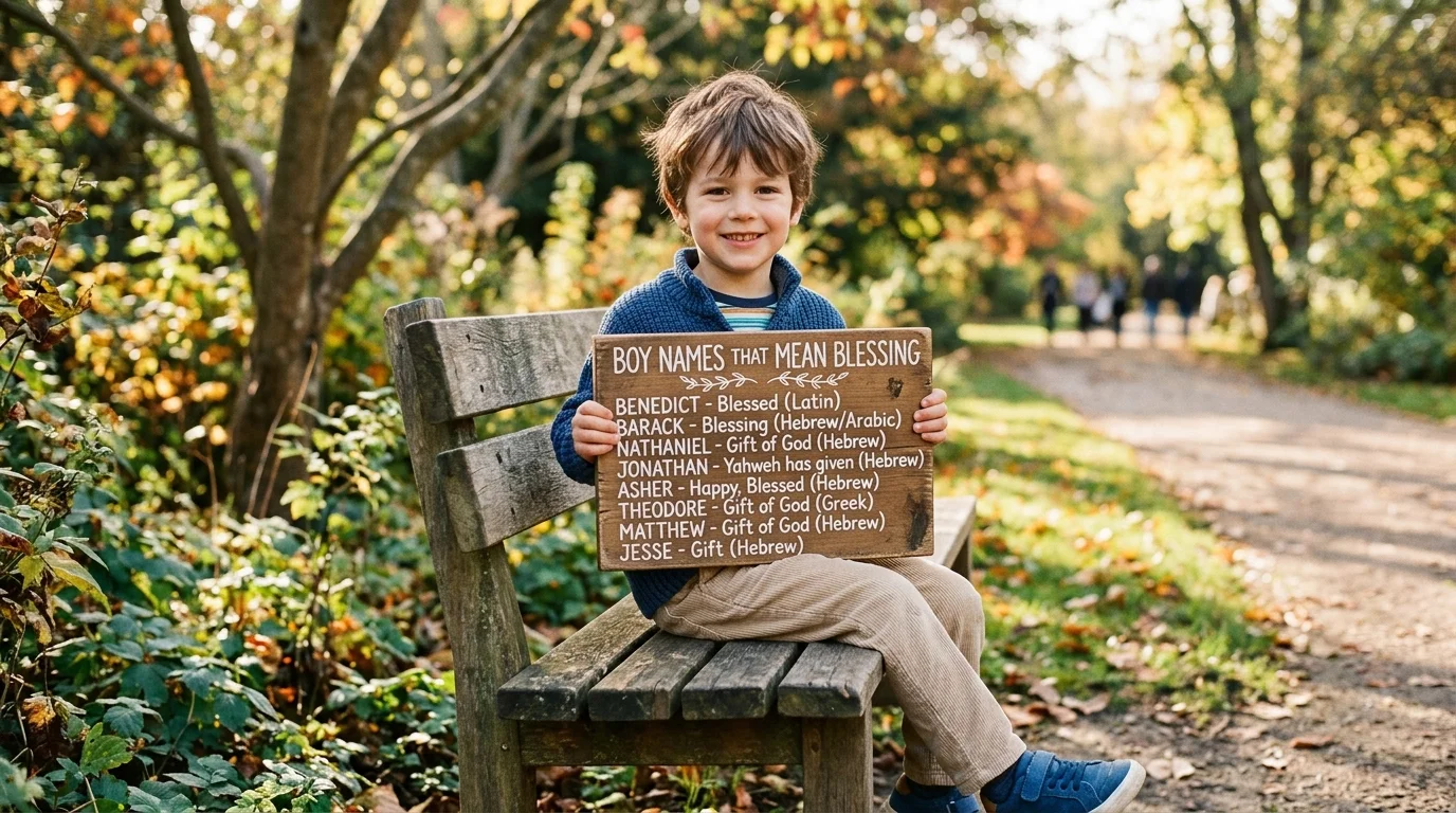 Short and Cute Boy Names That Mean Blessing