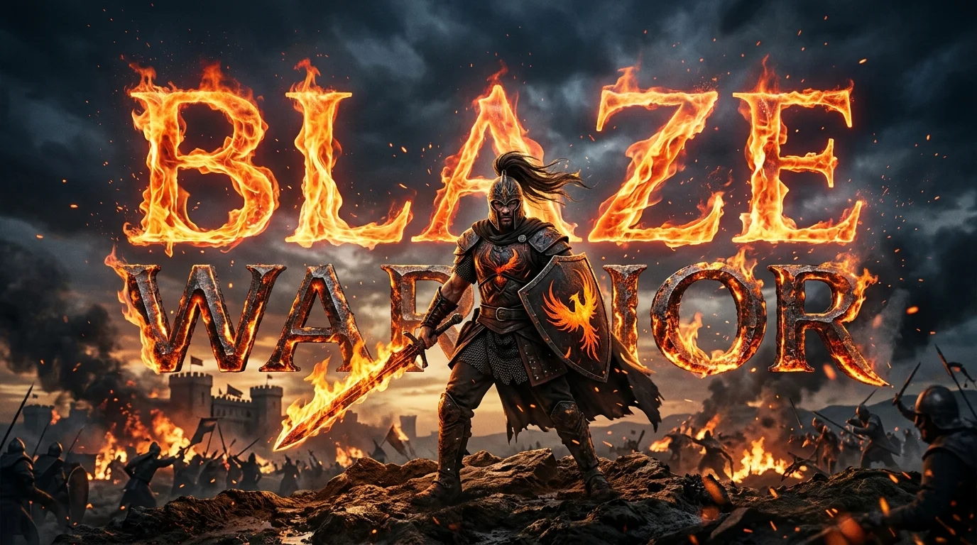 Short and Powerful Blaze Warrior Names