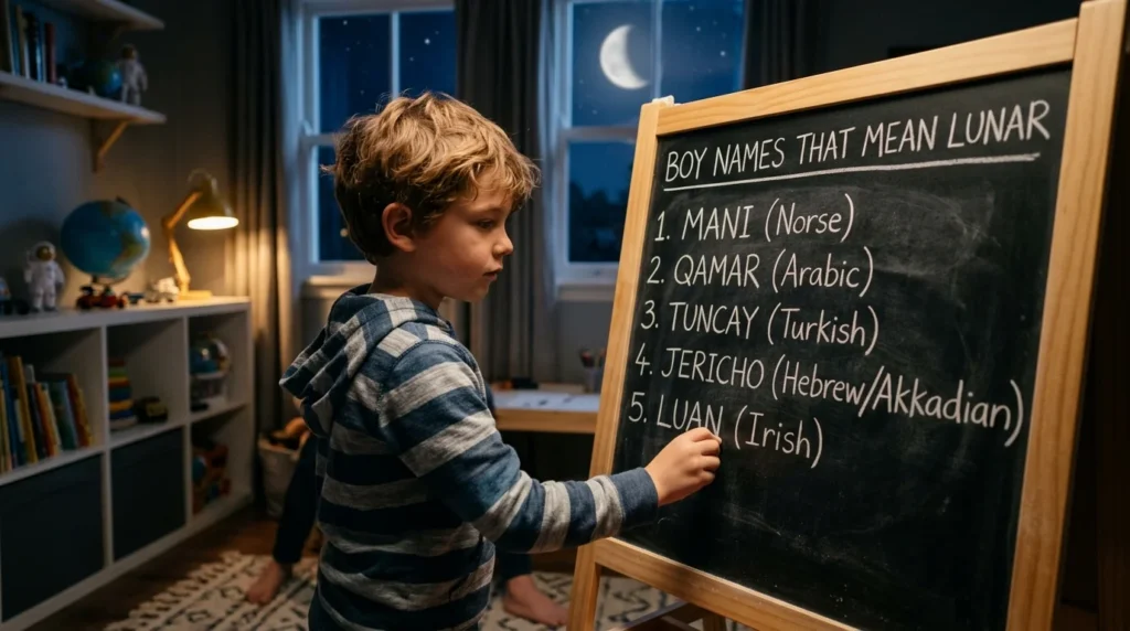 boy names that mean lunar