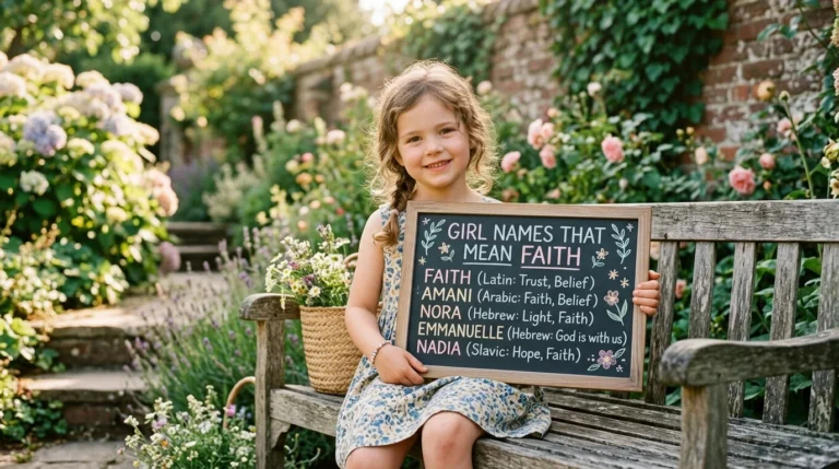 girl names that mean faith