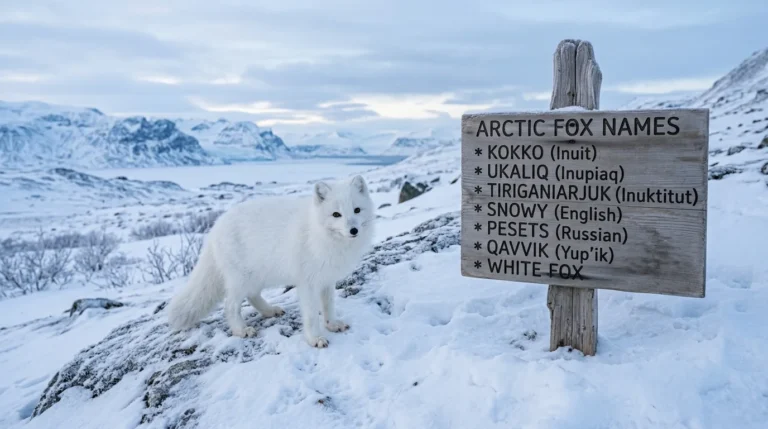 names that mean arctic fox