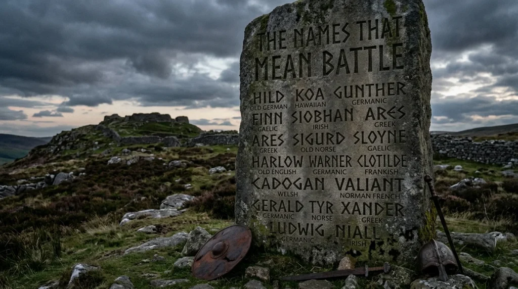 names that mean battle