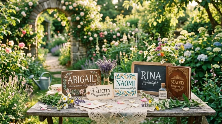 names that mean delight