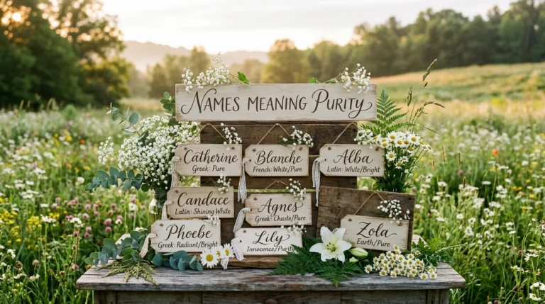 names that mean purity