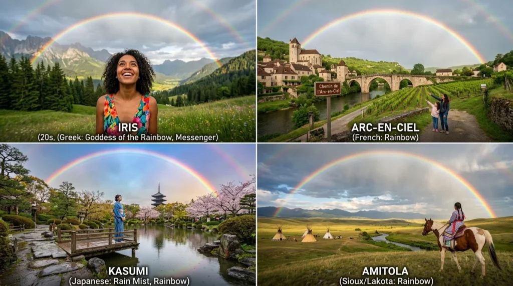 names that mean rainbow